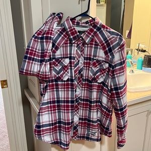 Women’s Lined Ski-Doo flannel shirt 2XL